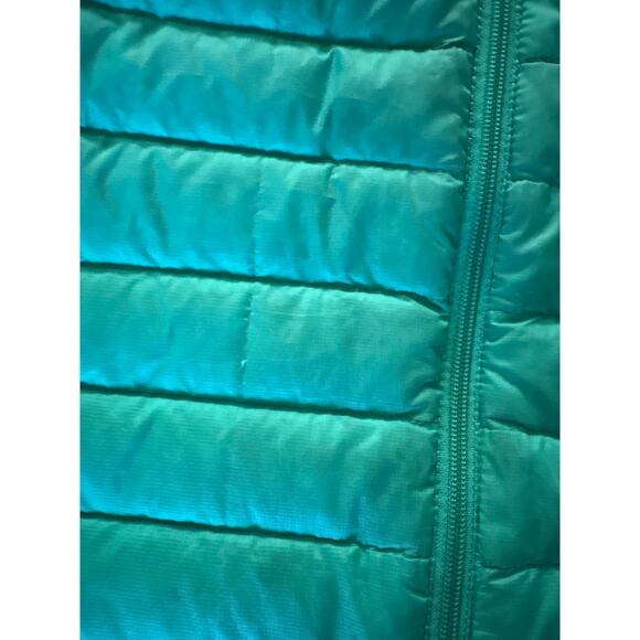 Patagonia Kids 4T Puffer Jacket Lightweight Down Insulated Zip Green - Picture 5 of 6